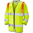 TADDIPORT Class 3 Orange Brace 3/4 Sleeve Waistcoat Yellow