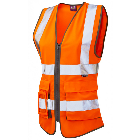LYNMOUTH Class 1* Women's Superior Waistcoat Orange