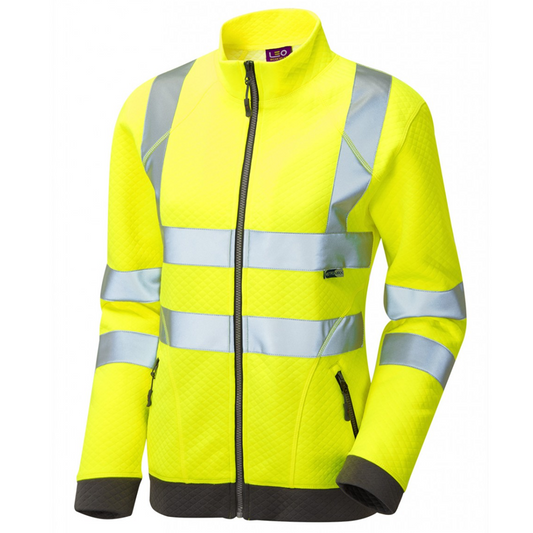 HOLLICOMBE Class 2 Women's Zipped Sweatshirt Yellow