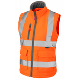 SANDYMERE Class 1 Women's Bodywarmer Orange - Reduced To Clear