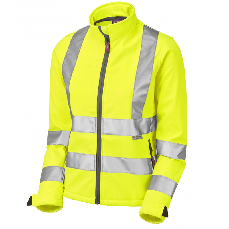 HONEYWELL Class 2 Women's Softshell Jacket Yellow