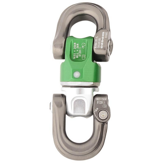 DMM Nexus Swivel D to D Silver/Green/Titanium