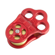 DMM Triple Attachment Pulley Red
