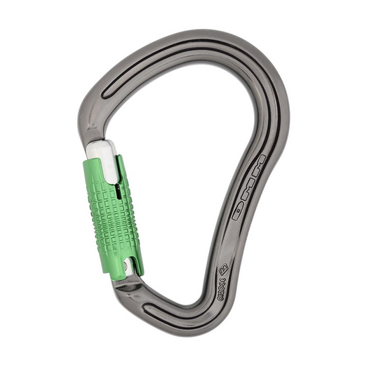 DMM 30kN Boa HMS Locksafe Titanium/Green