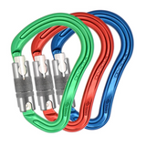 DMM 30kN Boa HMS Locksafe Colour 3 Pack Blue/Red/Green