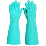 Beeswift Green Nitrile Gloves 18"