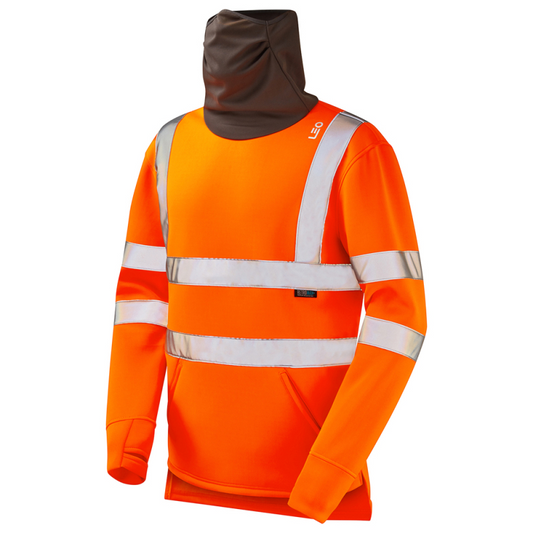 COMBESGATE Class 3 Snood Sweatshirt Orange