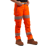 STARCROSS Class 2 Women's Stretch Work Trouser Orange