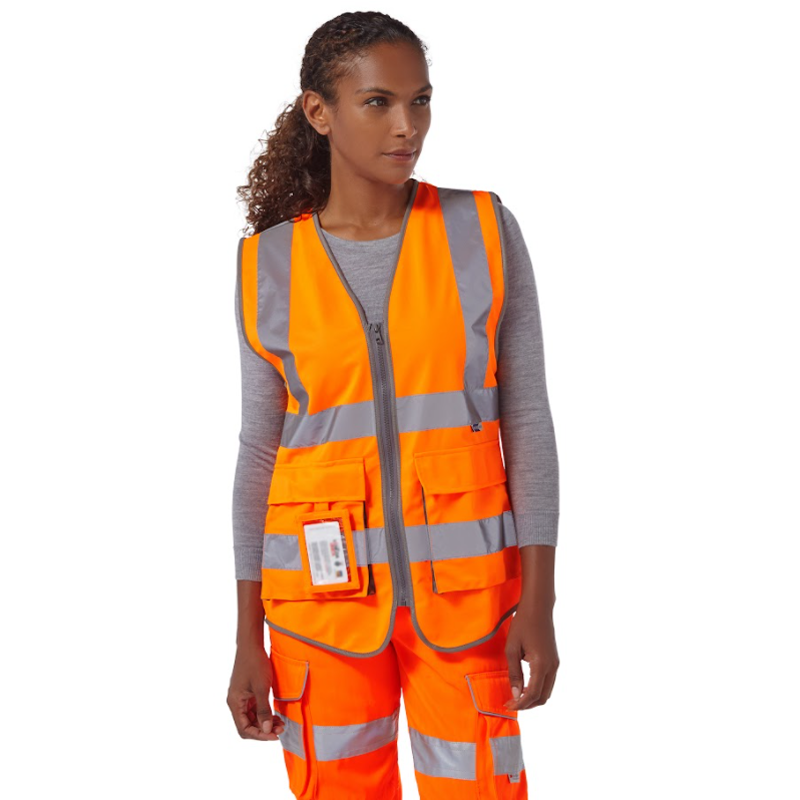 LYNMOUTH Class 1* Women's Superior Waistcoat Orange