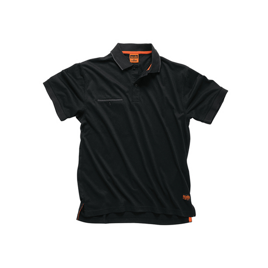 Scruffs Worker Polo - Black