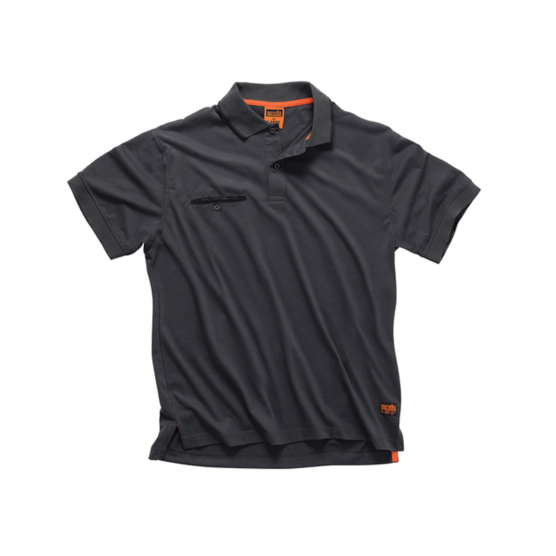 Scruffs Worker Polo - Graphite