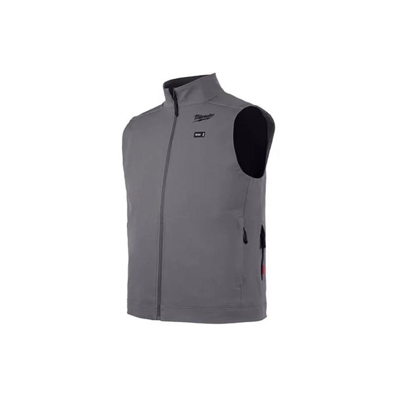 Milwaukee M12 Heated Toughshell Vest - Grey - Reduced To Clear