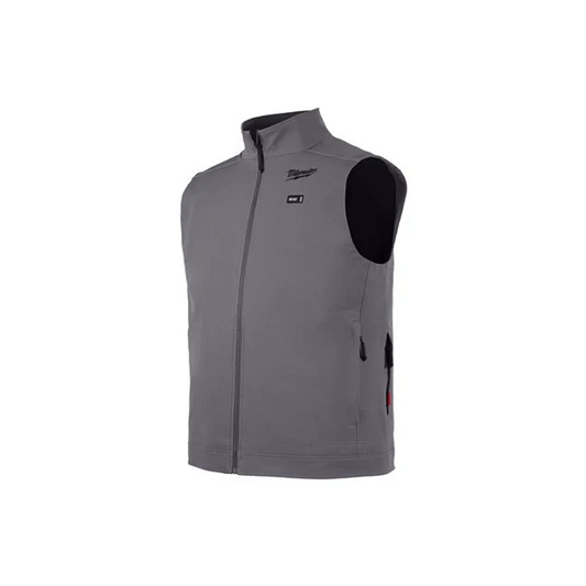 Milwaukee M12 Heated Toughshell Vest - Grey - Reduced To Clear