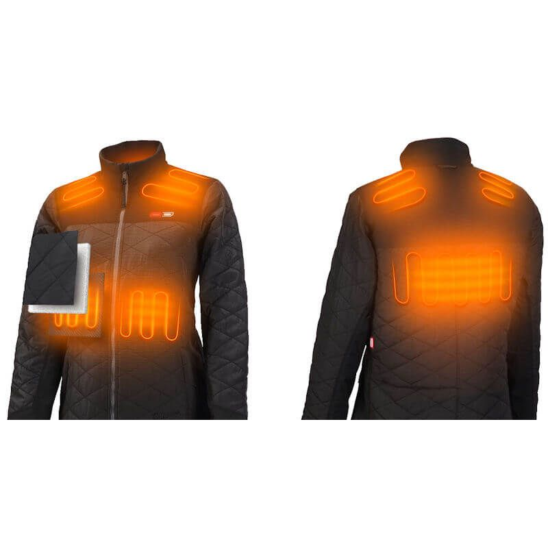 Milwaukee M12 Ladies Heated Hybrid Puffer Jacket - Reduced To Clear