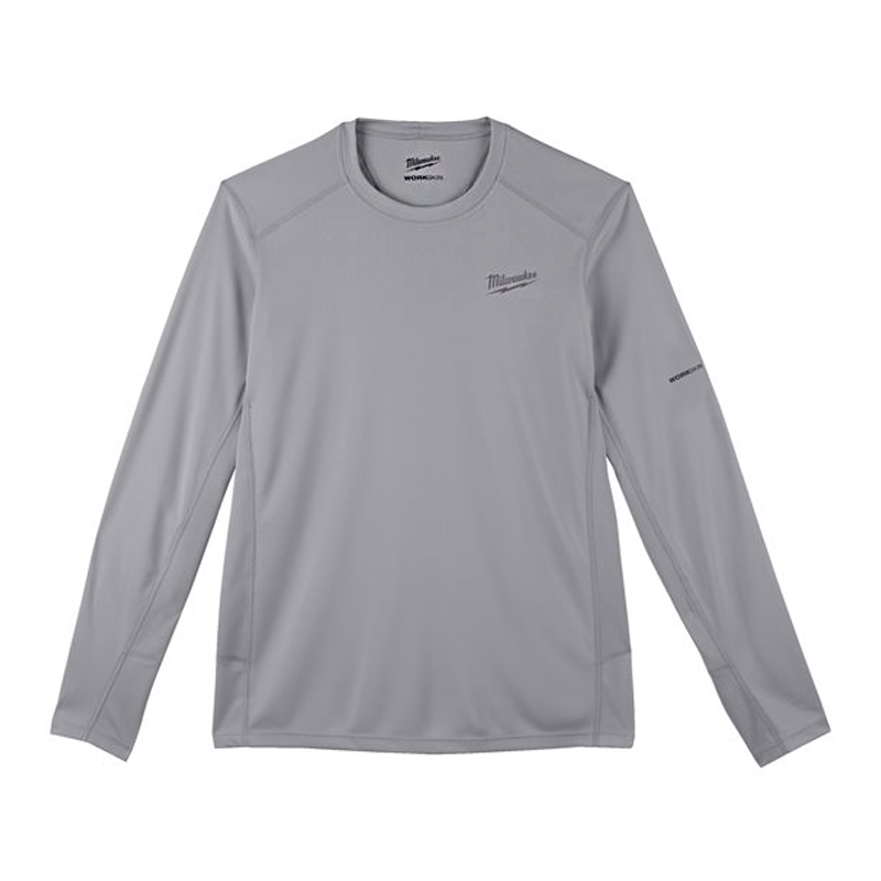 Milwaukee Workskin Light Weight Performance Long Sleeve T‑Shirt – Grey