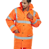 Beeswift Hi-Vis Constructor Traffic Jacket - Orange