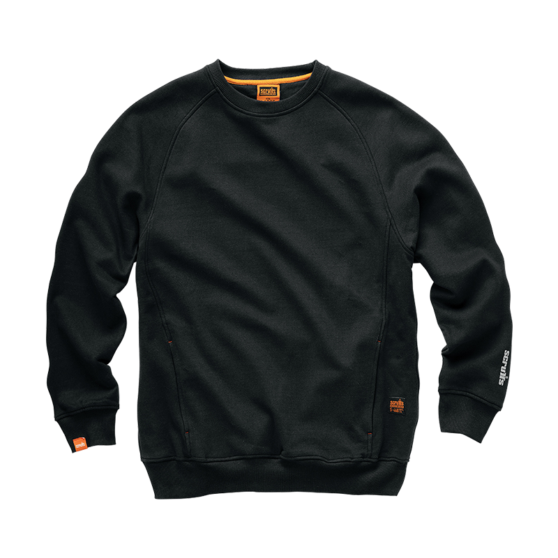 Scruff's Worker Sweatshirt - Black