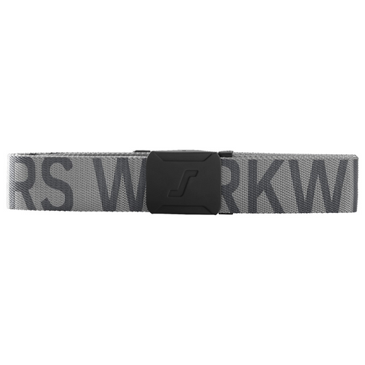 Snickers Logo Belt - Grey/Steel grey