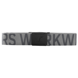 Snickers Logo Belt - Grey/Steel grey