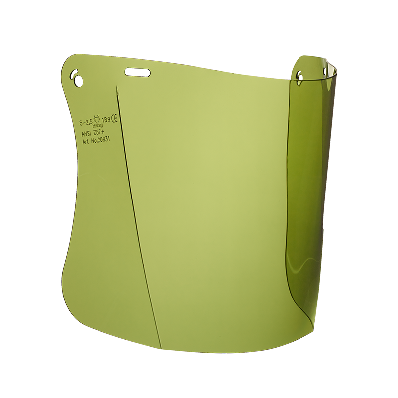 Hellberg Safe PC Green Polycarbonate Visor