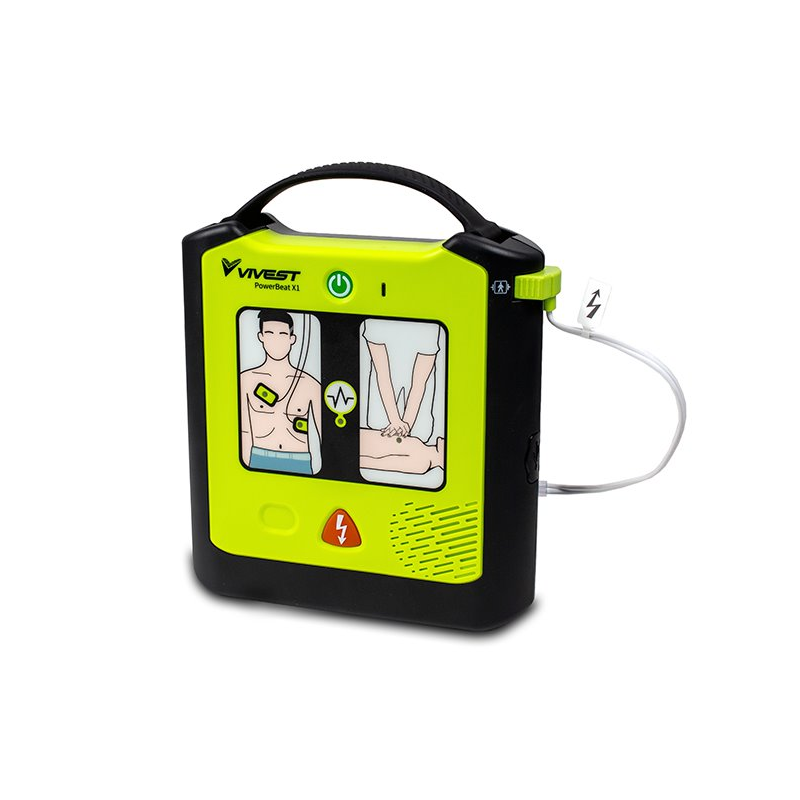 Vivest Defibrillator Power Beat X1 Semi-Automatic AED - Reduced To Clear