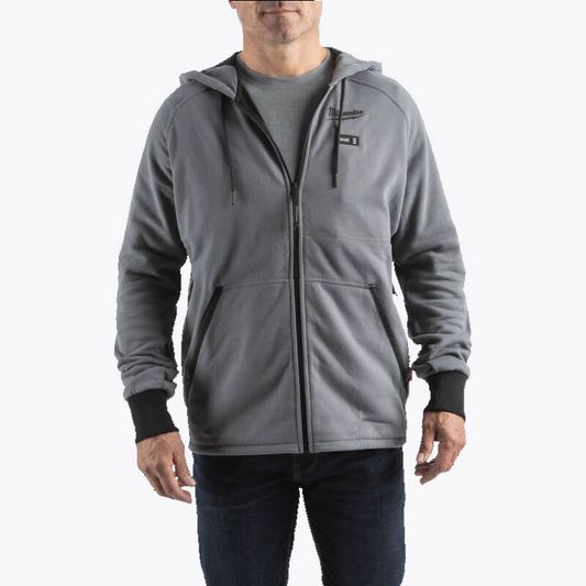 Milwaukee M12 Heated Hoodie - Grey - Reduced To Clear