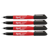 Milwaukee INKZALL™ Fine Tip Markers - 4pk 48223154
