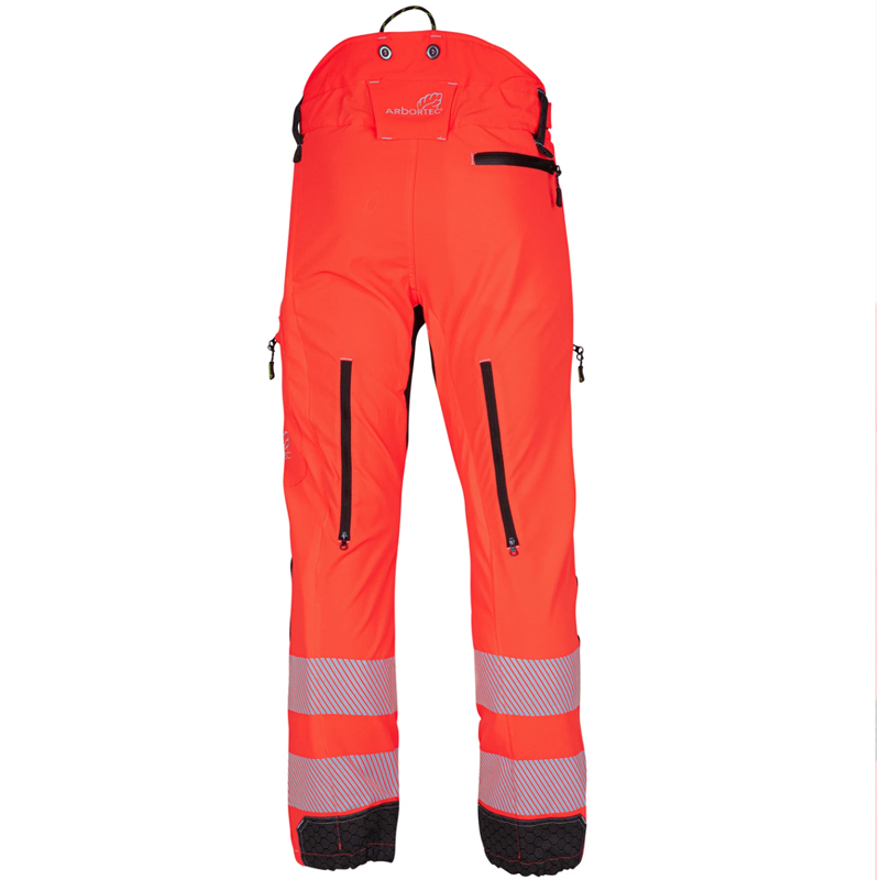 Arbortec Breatheflex Pro Type C Class 1 Chainsaw Trousers - Hi-Vis Orange