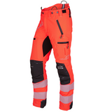 Arbortec Breatheflex Pro Type C Class 1 Chainsaw Trousers - Hi-Vis Orange