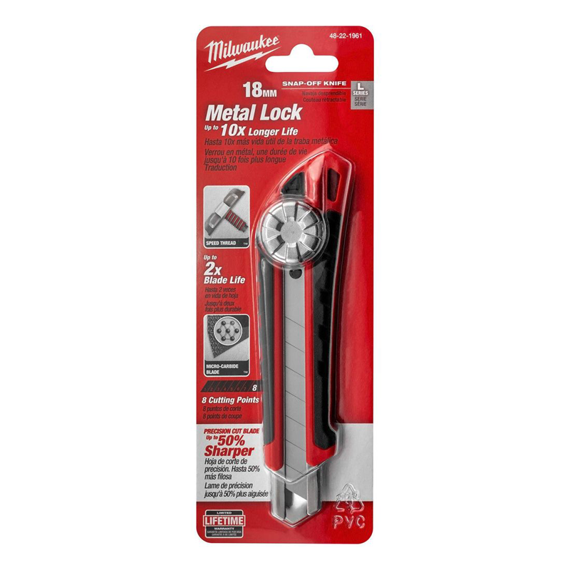 Milwaukee 18mm Pocket Snap Knife 48221961