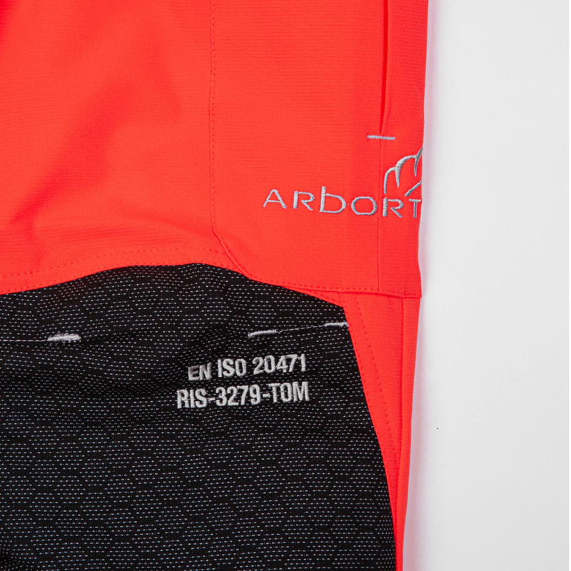 Arbortec Breatheflex Pro Type C Class 1 Chainsaw Trousers - Hi-Vis Orange
