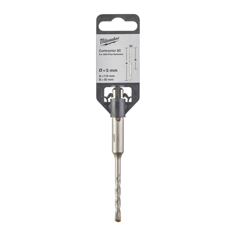 Milwaukee SDS+ CONTRACTOR 5mm x 110mm - 1 pc 4932471212