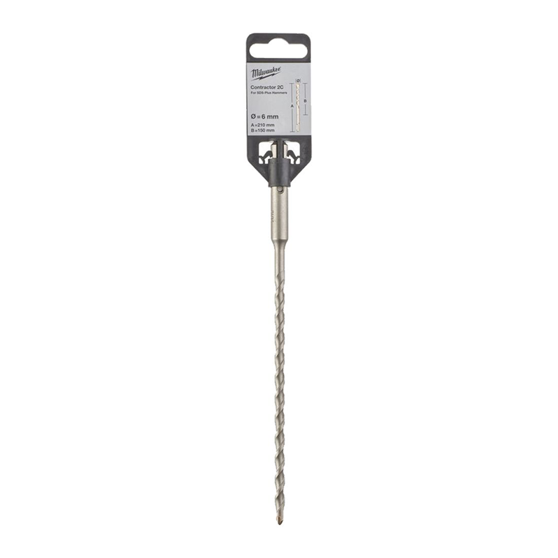 Milwaukee SDS+ CONTRACTOR 6mm x 210mm - 1 pc 4932471219