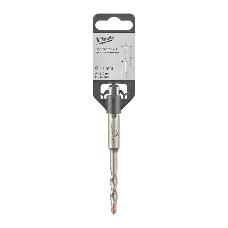 Milwaukee SDS+ CONTRACTOR 7mm x 110mm - 1 pc 4932471224