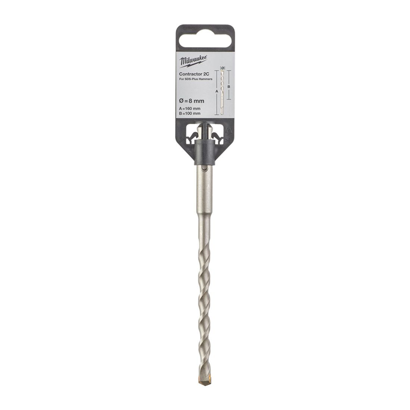 Milwaukee SDS+ CONTRACTOR 8mm x 160mm - 1 pc 4932471228