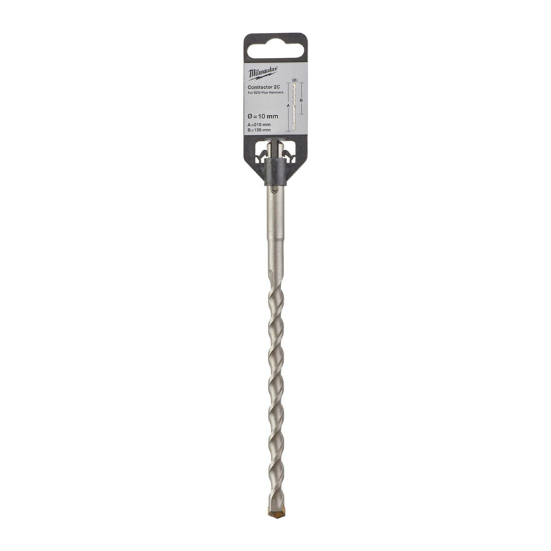 Milwaukee SDS+ Contractor 10mm x 210mm - 1pc 4932471234