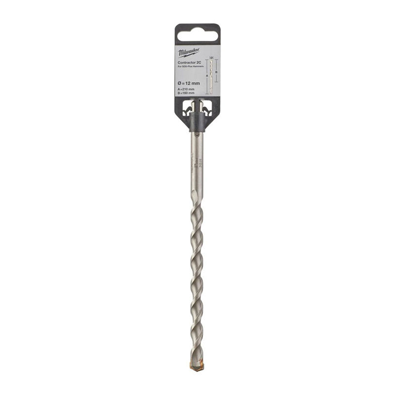 Milwaukee SDS+ Contractor 12mm x 210mm - 1pc 4932471237