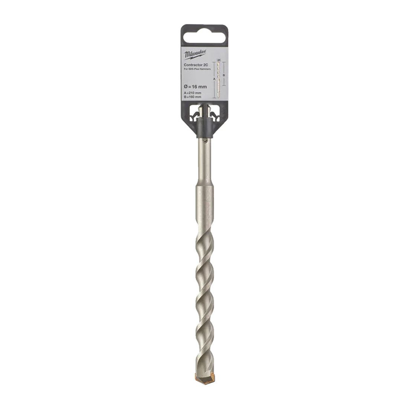 Milwaukee SDS+ Contractor 16mm x 210mm -1pc 4932471241