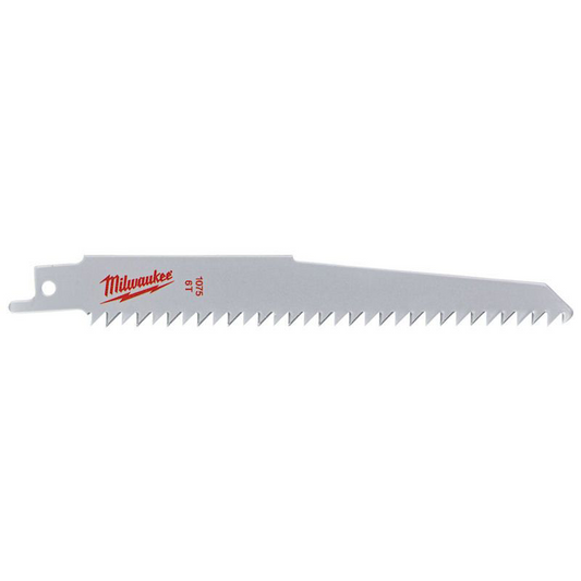 Milwaukee 48001075 150mm X 6TPI Reciprocating Sawzall Blades – 3 pack
