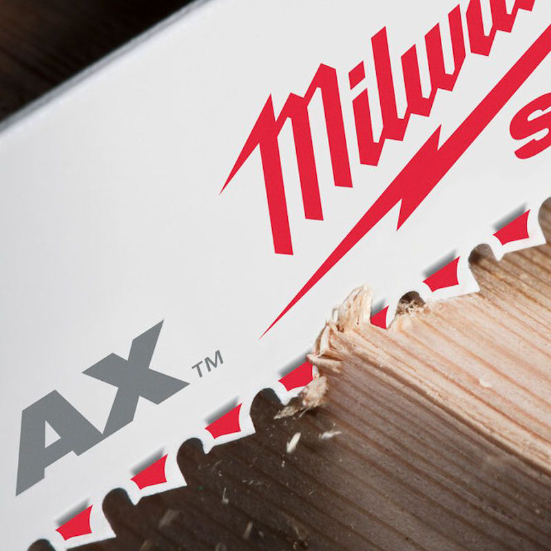 Milwaukee Sawzall Blade AX For Reciprocating Saws 230mm x 5tpi 1pack 48005026