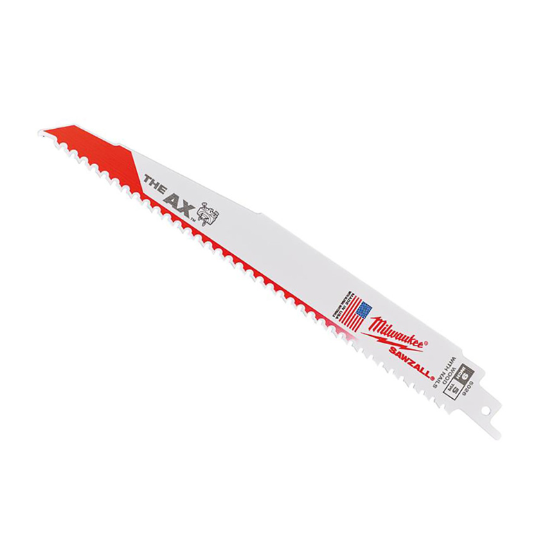 Milwaukee Sawzall Blade AX For Reciprocating Saws 230mm x 5tpi 1pack 48005026