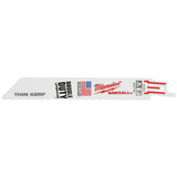 Milwaukee Sawzall Blade For Reciprocating Saws 150mmx18tpi 5 pack 48005184