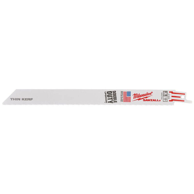 Milwaukee Sawzall Blade For Reciprocating Saws 230mm x 18tpi 5 pack 48475188