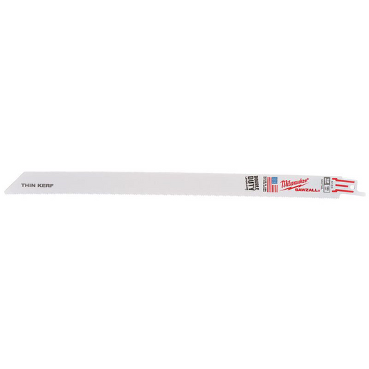 Milwaukee Sawzall Blade For Reciprocating Saws 300mm x 18tpi 5 pack 48475189
