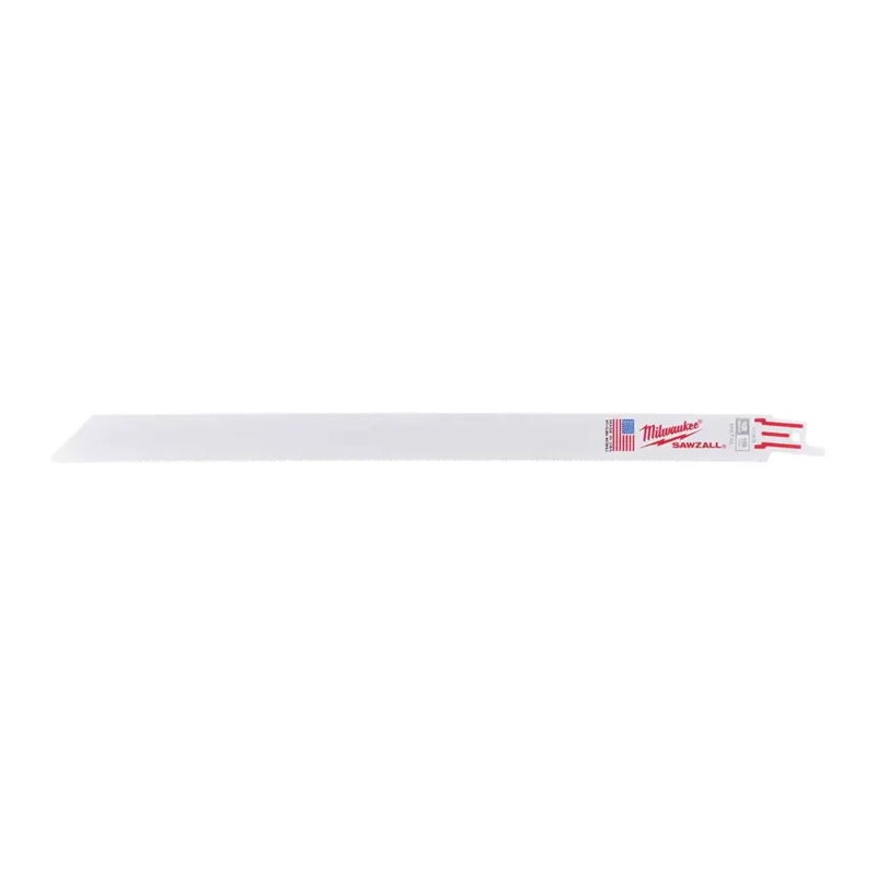 Milwaukee Sawzall Blade For Reciprocating Saws 300mm x 18tpi 5 pack 48475189