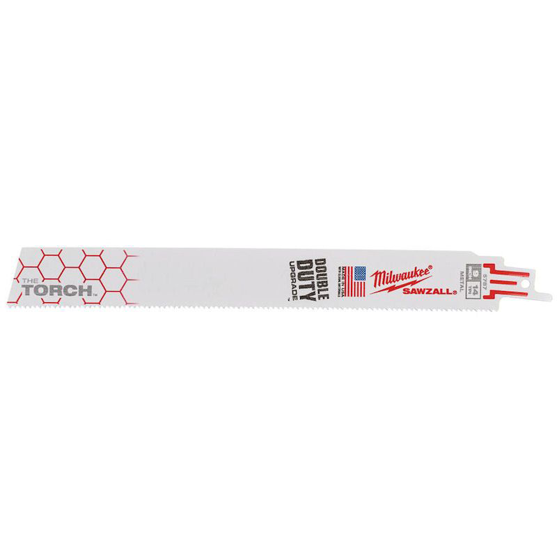 Milwaukee Sawzall Blade For Reciprocating Saws TORCH 230mm x 14tpi 5 pack 48475787