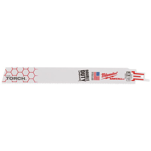 Milwaukee Sawzall Blade For Reciprocating Saws TORCH 230mm x10tpi 05 pack 48005713