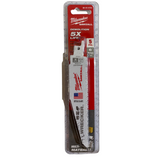 Milwaukee Sawzall Blade For Reciprocating Saws WRECKER 150mm x7/11-5 pack 48475701