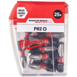 Milwaukee Screwdriver SHOCKWAVE™ Bits PH2 25mm-25pc  4932472037