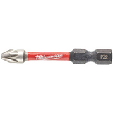Milwaukee Screwdriver SHOCKWAVE™ Bits PZ2 50mm-1pc  4932472049